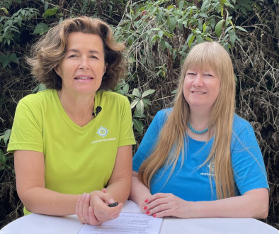 Uta und Bettina von Neustart-Kompass kennenlernen